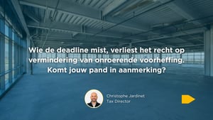 31 maart 2026 nadert: vraag je tijdig jouw vermindering van onroerende voorheffing aan?